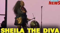 SHEILA E BREAKS HER DRUM SET, Puts it BACK TOGETHER PERFECTLY @ Essence Fest 2024 (Prince Tribute)