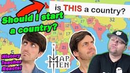 There are NOT 195 countries | Map Men | History Teacher Reacts