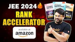 JEE Advanced 2024: Rank Accelerator Books🤩 | Best Books for JEE Preparation🎯| Harsh sir