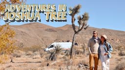 We let you in on a secret // Vanlife adventures in Joshua Tree