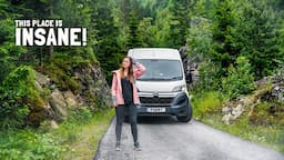 YOU WON’T BELIEVE WHAT’S IN NORWAY! Van Life here is ridiculous!!