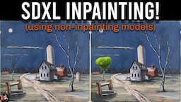 BrushNet SDXL and PowerPaintV2 = InPaint With Any Model in ComfyUI