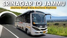 Srinagar to Jammu Bus Journey in JKRTC Ac Seater Bus