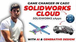 Solidworks Cloud with Ai & Generative Design | Game Changer in CAD Industry!