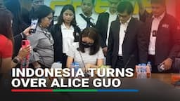 Indonesia turns over Alice Guo to Philippine authorities | ABS-CBN News