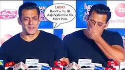 Salman Khan Hilarious😂😂 Reaction On Valentine Day With New Girlfriend!!