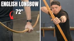 English longbow Inspired Bow BUILD