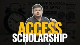 Access Scholarship Calendar - CFA | Aswini Bajaj