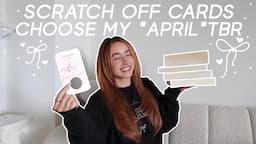 *scratch off cards* choose my APRIL tbr books