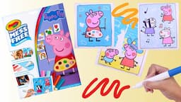 PEPPA PIG Mess Free Coloring Book with Magic Marker & George