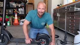 How to Change a Scooter Tire (Air Filled Tire)