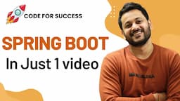 Complete Spring Boot With Project In One Video | Genie Ashwani