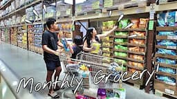 GROCERY SHOPPING AT LANDERS (Humakot!) | Philippines