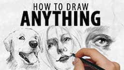 HOW TO DRAW ANYTHING (No clickbait) | Drawlikeasir