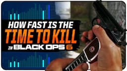 How Fast is the Time to Kill in Black Ops 6? | (Basic Early Analysis & Comparison)