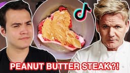 Trying Recipes Gordon Ramsay Hates • Peanut Butter Steak