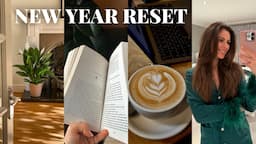 NEW YEAR RESET | setting 2024 goals, decluttering and organising my life