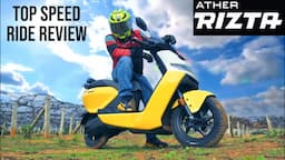 Ather Rizta First Ride Review | Range, Battery packs, Top Speed, Auto Hold demo, Skid Control Demo