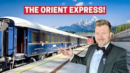 120hrs on Orient Express Luxury Sleeper Train | Paris - Istanbul