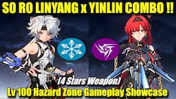 S0 R0 LINYANG x YINLIN COMBO !! Lv 100 Hazard Zone (4 Star Weapon) Showcase | Wuthering Waves