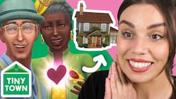 Romance and Farm House Building! 🏠 Sims 4 TINY TOWN 💚 Green #17