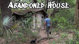 We found an ABANDONED HOUSE on our new property!