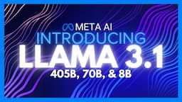 Llama 3.1 - 405b, 70B & 8B: The BEST Opensource LLM EVER!