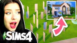 I Tried Deligracy's Version of the Connect The Dots Challenge in The Sims 4 // BUILD CHALLENGE