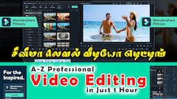 Video Editing using Wondershare Filmora | Video Editing Full Tutorial in Tamil | Wondershare Filmora