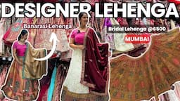 Mumbai’s  Biggest Designer LEHENGA Store | Starts @ RS 1500 | Wedding Shopping in Mumbai