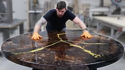 Table Made with Ancient Japanese Technique