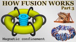 How nuclear fusion works (3) - magnetic confinement, tokamaks, stellarators