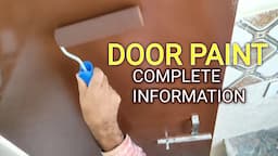 HOW TO DOOR PAINT