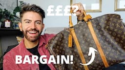 SECONDHAND LUXURY DESIGNER EBAY HAUL! LOUIS VUITTON KEEPALL BAG & HOW TO SPOT A FAKE | MR CARRINGTON