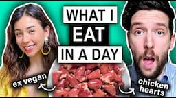 Nutritionist Reviews | What An EX VEGAN Eats In A Day