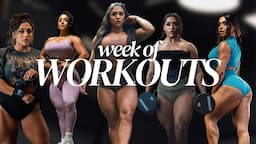 full week of training | my in depth workout routine as a pro bodybuilder