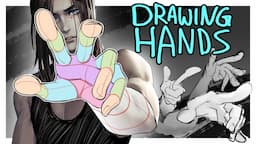 【How to draw Hands】Any pose, any perspective