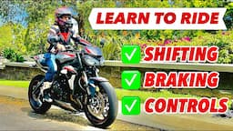 How To Ride a Motorcycle For Beginners (Complete A-Z Tutorial)