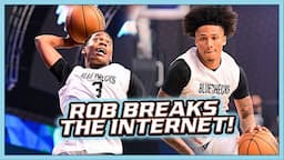 Rob Dillingham Goes Unconscious & Drops 36! Mikey Williams & Blue Checks vs Cold Hearts Highlights 😱