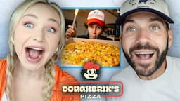 DOUGHBRIKS MUKBANG of DAVID'S BIRTHDAY PIZZA! (Taylor Hudson)