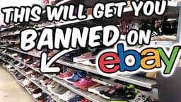 This Item Will Get You Suspended on Ebay | Thrifting to Resell on Ebay | Full Time Reselling