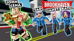 John Cena Stole All of the Sandwiches in Brookhaven! | Roblox Roleplay