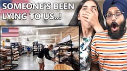 Indians React to British Girl Visiting WALMART for the 1st Time … 🇬🇧➡️🇺🇸