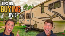 TOP 3 Tips to Buying an RV (WE GOT A FREE HITCH!)