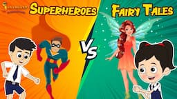 Superheroes VS Fairy Tales | Magic Wonderland | Animated Stories | English Cartoon | English Stories