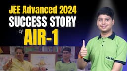 BM Sir Talk with IIT-JEE Topper AIR-1 Ved Lahoti | Highest Ever in #JEEAdvanced History #iittopper 💯