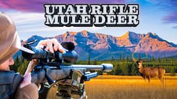 The Rifle Hunt of a Lifetime! Utah Mule Deer Hunt