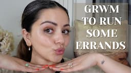 GRWM to run some errands | SKIN FOCUSED + 'NO MAKEUP' LOOK | Kaushal Beauty