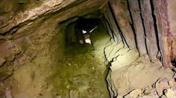 Descending a Dangerous Inclined Shaft at the Abandoned Anderson Mine