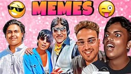 🔥FUNNIEST TRENDING MEMES & REELS FT  KBC & SASTE BOLLYWOOD ACTORS  ELVISH BHAI & FUNNY EXPERIMENTS